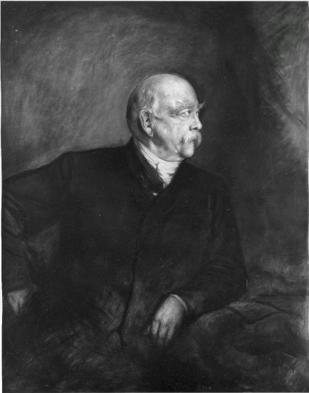 portrait of Bismarck, 1861, Franz von Lenbach