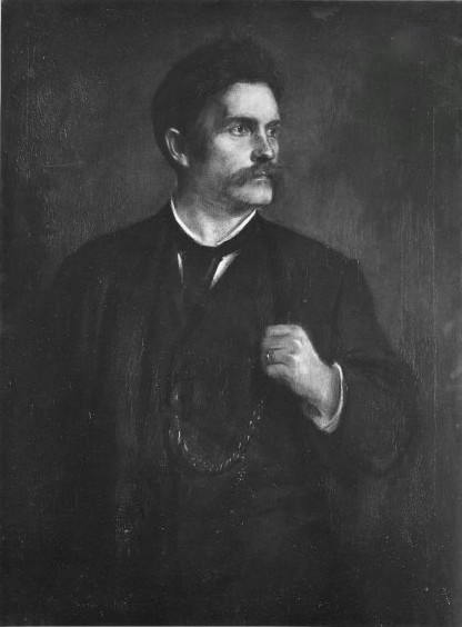 Portr. of ?Georg Hirth?, 1861, Franz von Lenbach