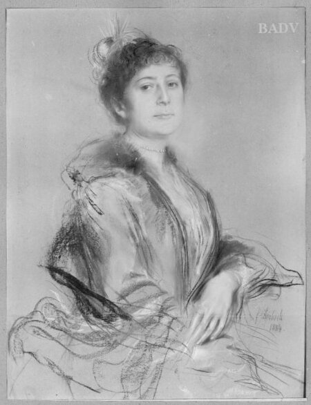 Bildnis der Gräfin Korky, 1884, Franz von Lenbach