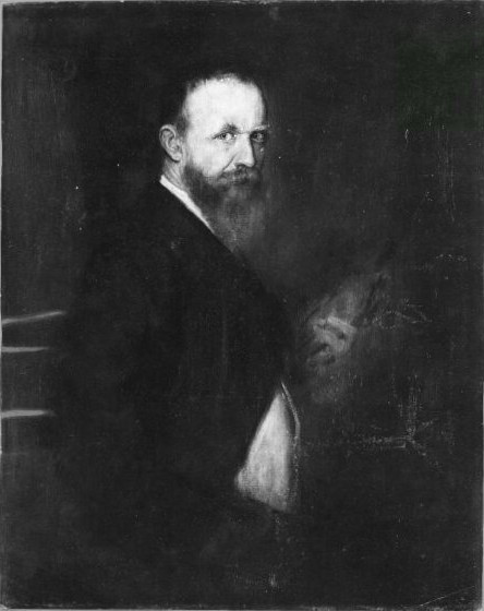 Portrait of a gentleman, 1898, Franz von Lenbach