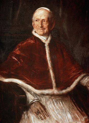 Portrait of Pope Leo XIII, 1886, Franz von Lenbach