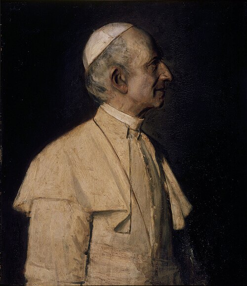 Pope Leo XIII, 1885, Franz von Lenbach