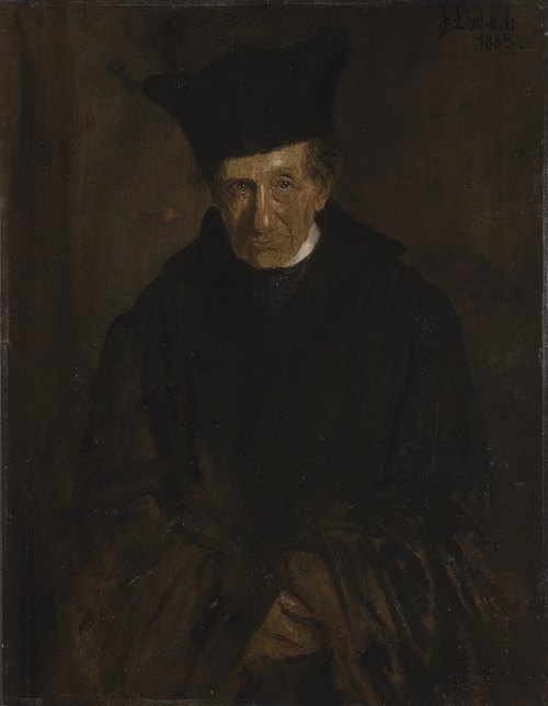 Le Théologien Ignaz von Döllinger (1799-1890), 1883, Franz von Lenbach