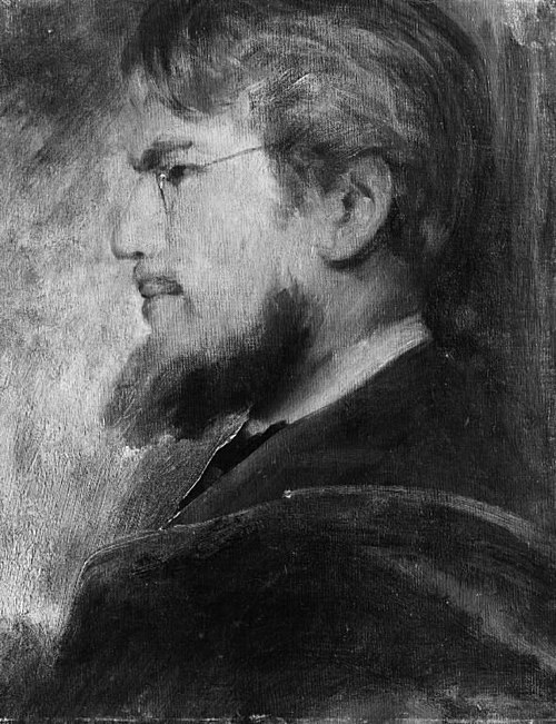 Autoportrait, 1900, Franz von Lenbach