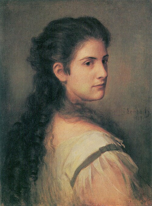 Anna Schubart, 1867, Franz von Lenbach