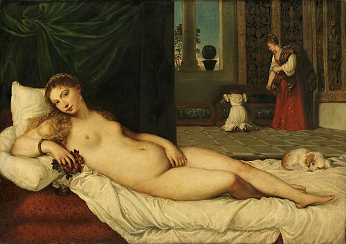 Venus of Urbino, 1866, Franz von Lenbach