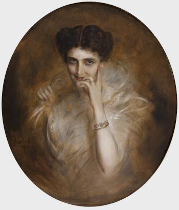 Portrait of Mary Victoria Leiter, 1901, Franz von Lenbach