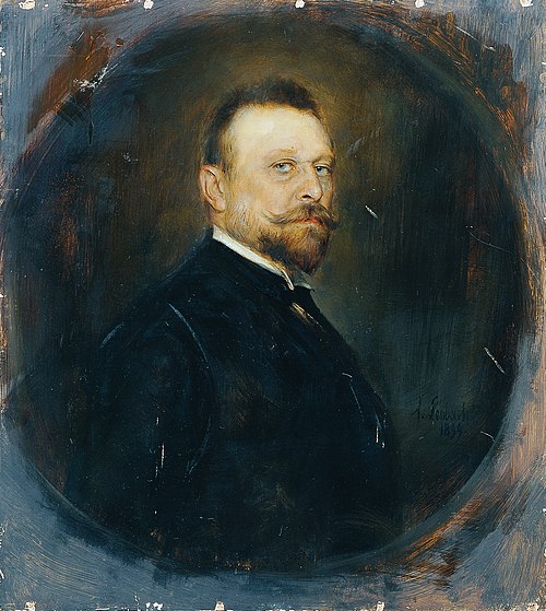 Der Reichstagsabgeordnete Dr. Joseph Maria Baernreither, 1899, Franz von Lenbach