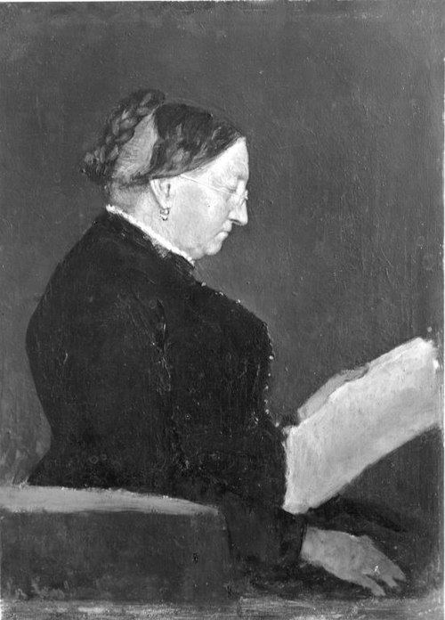 Bildnis der Frau Sporrer, 1854, Franz von Lenbach