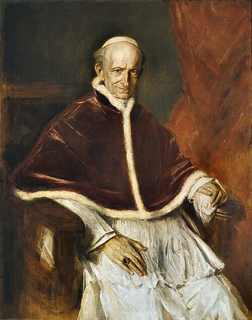 Pope Leo XIII, 1885, Franz von Lenbach