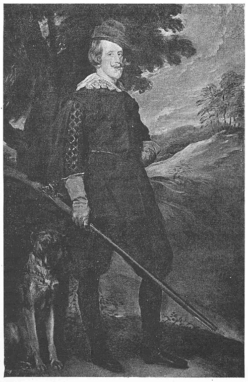 König Philipp IV. von Spanien im Jagdkostüm (nach Velázquez), 1868, Franz von Lenbach