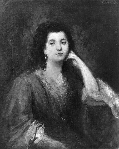 Portrait of a Russian princess, 1863, Franz von Lenbach