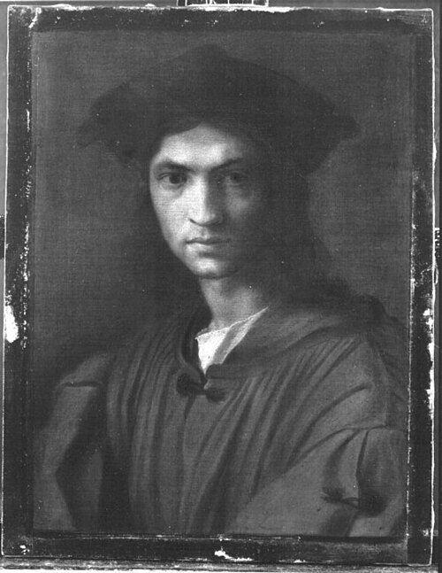 Portrait of a Man (after Andrea del Sarto), 1865, Franz von Lenbach