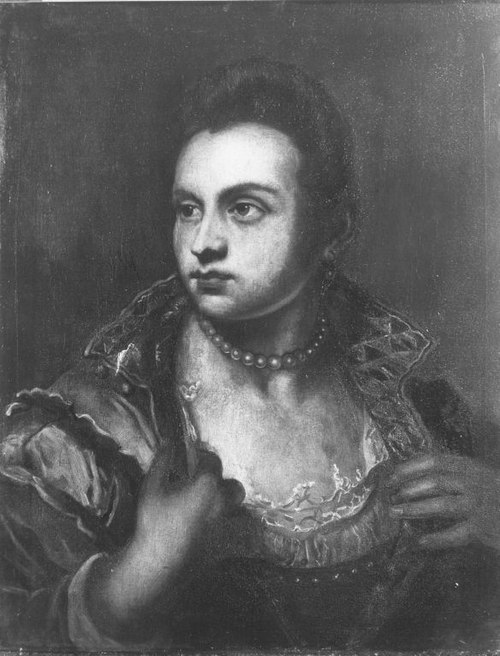 Kleopatra (nach Tintoretto), 1868, Franz von Lenbach