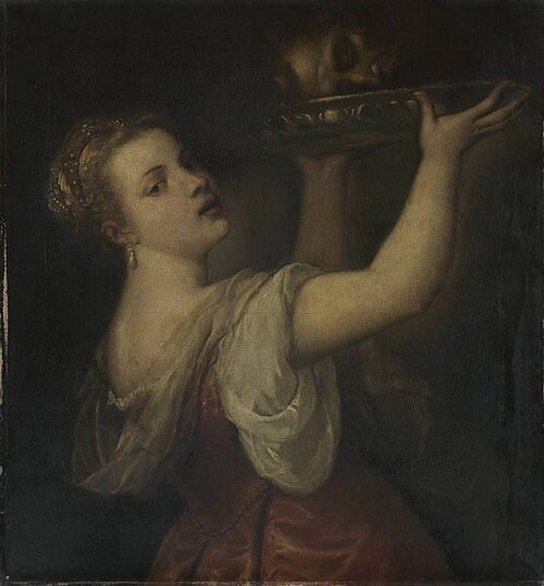Salome (nach Tizian), 1868, Franz von Lenbach