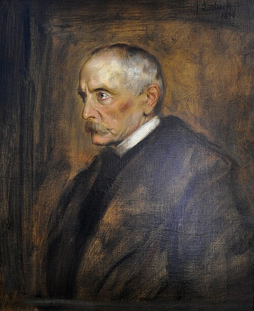 The Chancellor Prince Chlodwig von Hohenlohe Schillingfürst, 1896, Franz von Lenbach