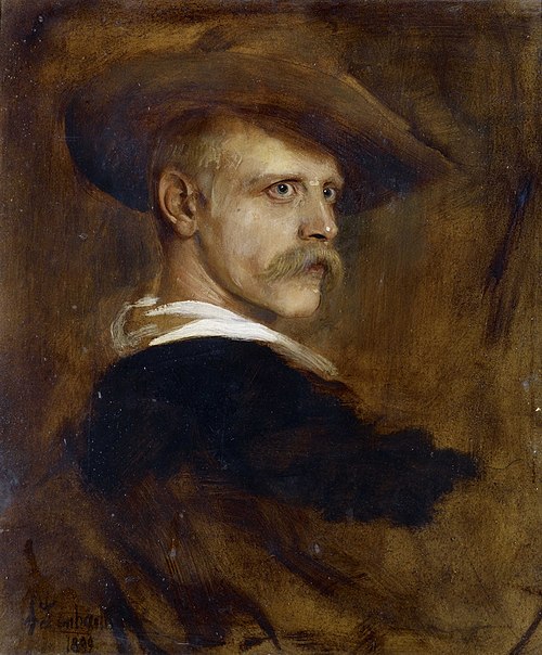 Portrait of Fridtjof Nansen, 1899, Franz von Lenbach