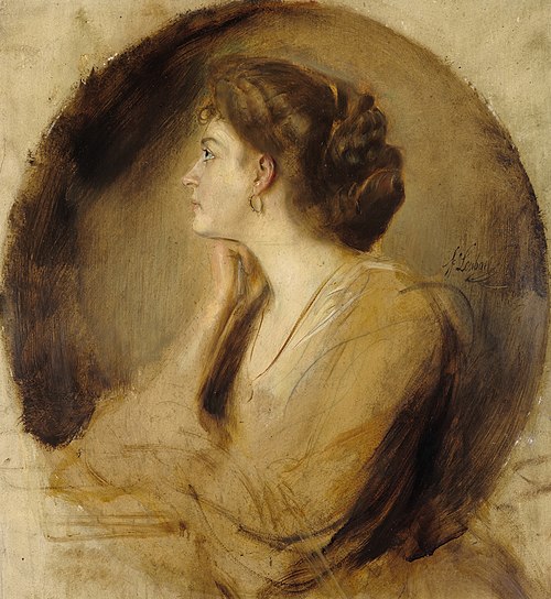 Margarethe von Stumm (?), 1902, Franz von Lenbach