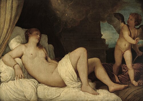 Danaë, , Franz von Lenbach