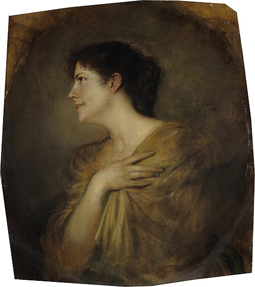 Mary Stuck (verw. Lindpaintner), 1898, Franz von Lenbach