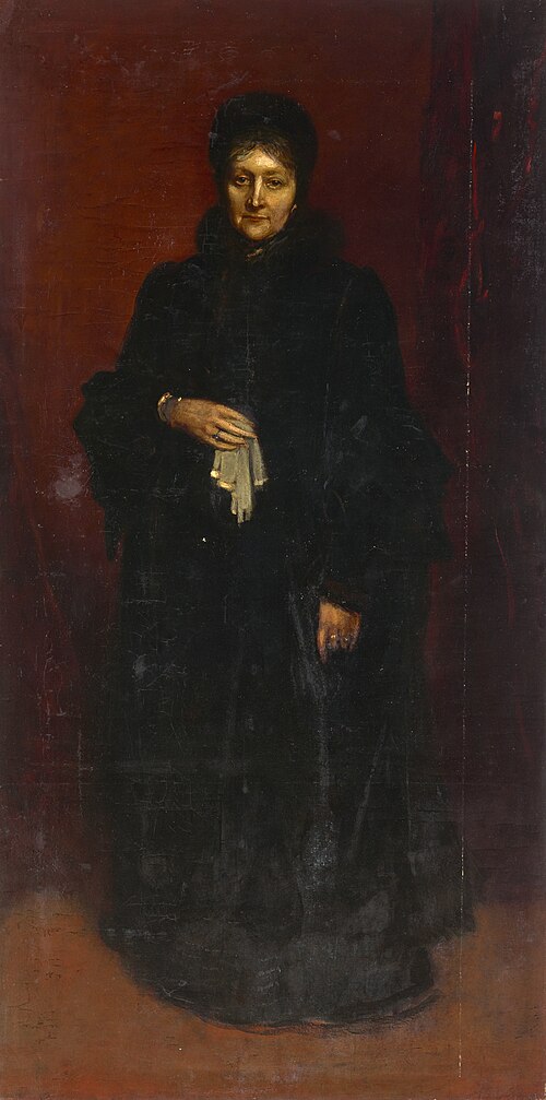 Augusta Königin von Preußen und Deutsche Kaiserin, , Franz von Lenbach