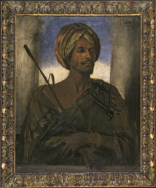 Bildnis eines Arabers, 1876, Franz von Lenbach