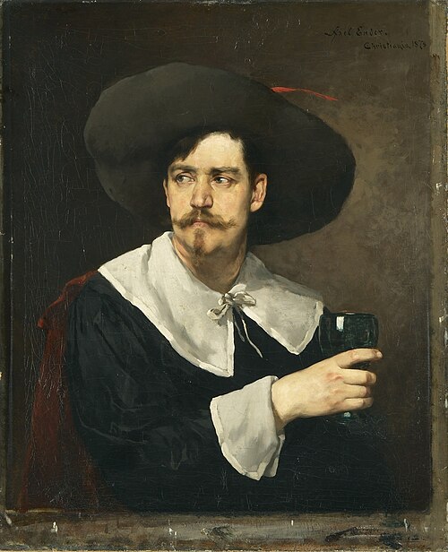 Portrait, 1878, Axel Ender