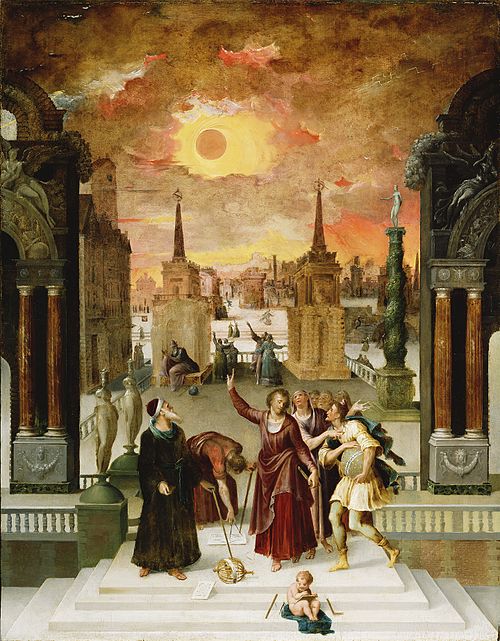 Dionysius the Areopagite Converting the Pagan Philosophers, 1570, Antoine Caron