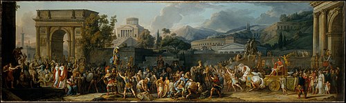 The Triumph of Aemilius Paulus, 1789, Carle Vernet