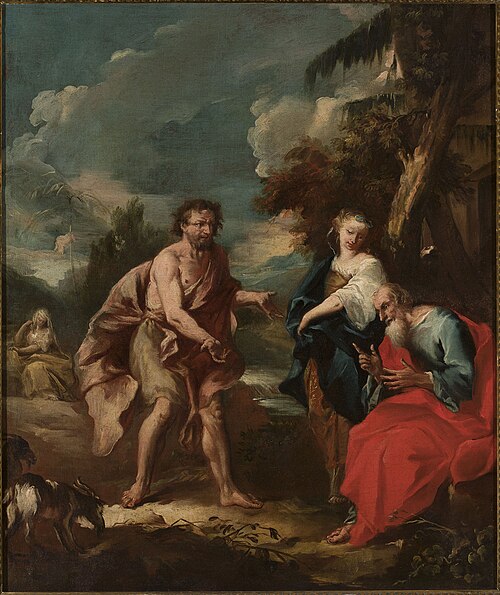 Jacob and Rachel, , Antoine Coypel