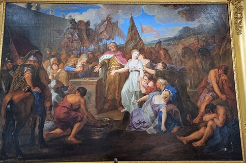 Le Sacrifice de la fille de Jephté, 1696, Antoine Coypel