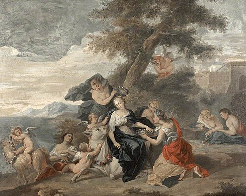 Europa, , Antoine Coypel