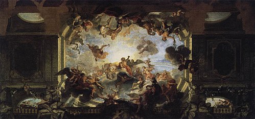 L'Olympe, 1703, Antoine Coypel