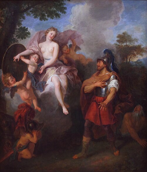 Vénus apportant des armes à Énée, 1699, Antoine Coypel