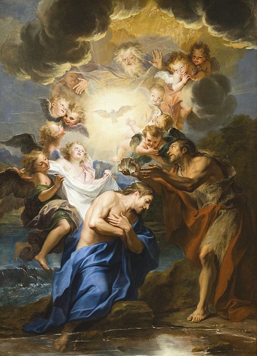 Le Baptême du Christ, 1690, Antoine Coypel