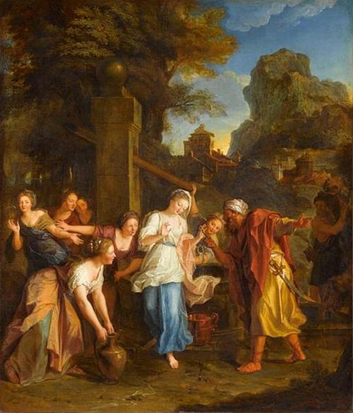 Eliézer et Rébecca, 1701, Antoine Coypel