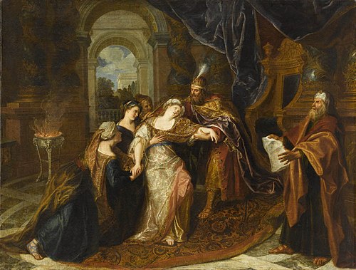 L'Évanouissement d'Esther, 1697, Antoine Coypel