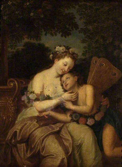 Zephyr and Flora, , Antoine Coypel
