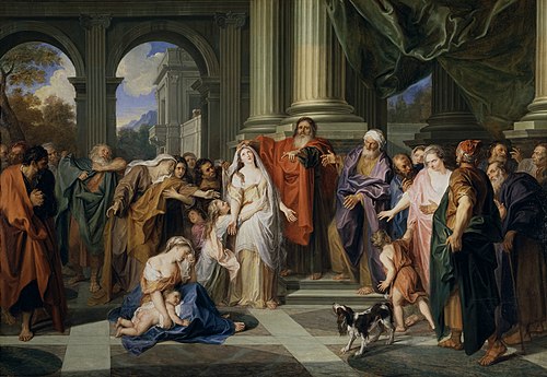 Susannah accused of adultery, 1695, Antoine Coypel