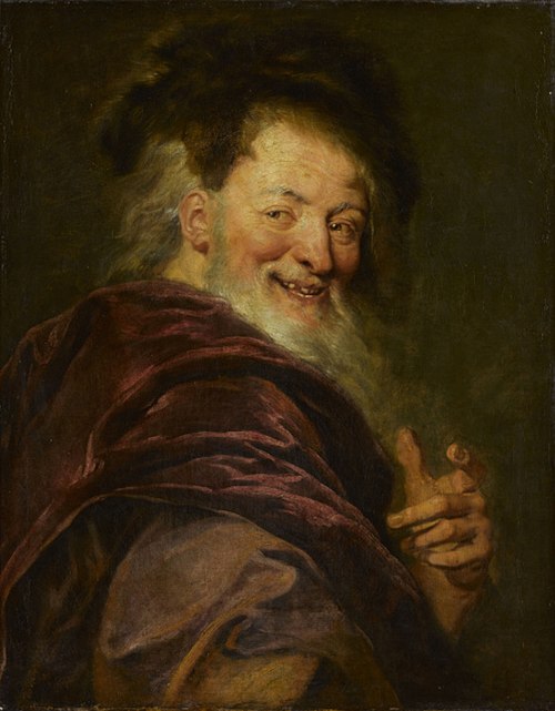 Démocrite riant, 1692, Antoine Coypel