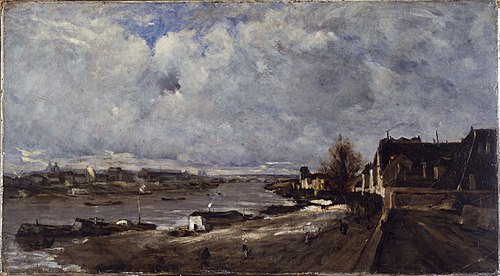 Le Quai de Bercy, 1890, Antoine Guillemet