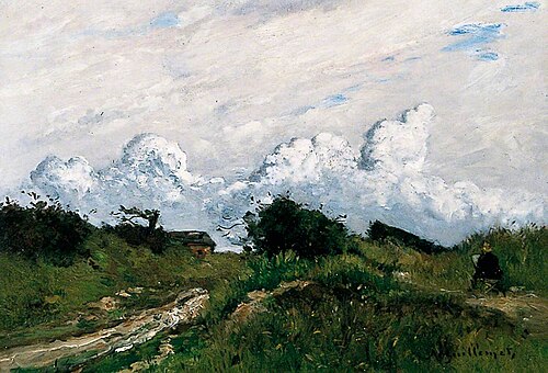 Artist in a Landscape, , Antoine Guillemet
