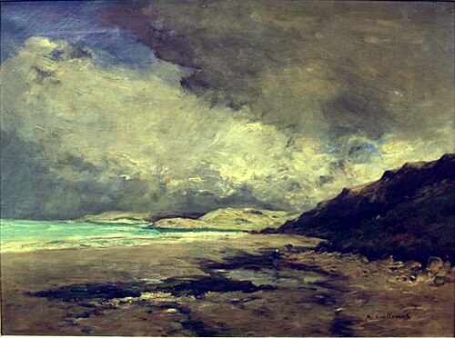 La Plage de Villers, , Antoine Guillemet