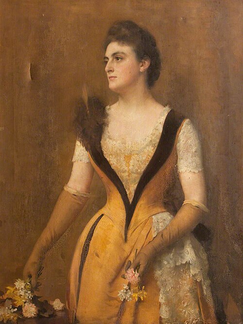 Portrait of an Unknown Lady, 1900, Thomas Benjamin Kennington