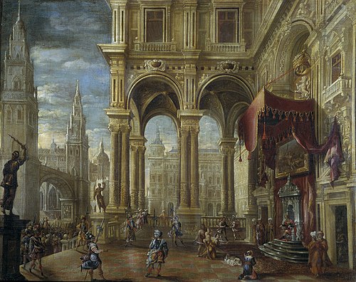 El juicio de Salomón, 1650, Francisco Gutiérrez Cabello