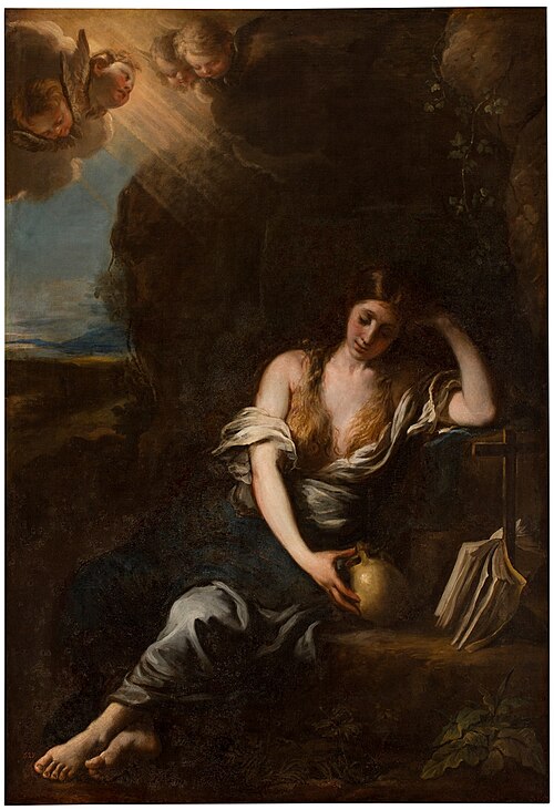 La Magdalena en el desierto, 1675, Francisco Ignacio Ruiz de la Iglesia