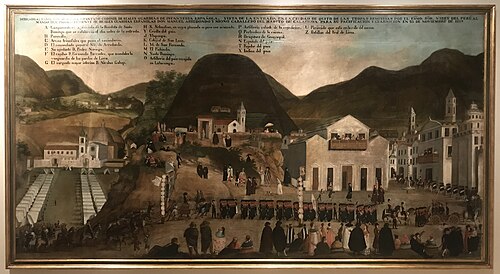View of the Spanish troops’ entrance in the city of Quito in 1809, 1809, Francisco Javier Cortés