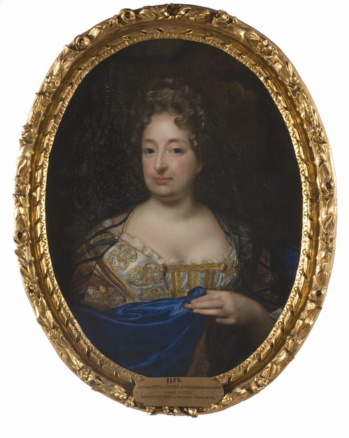 Portrait of Sofia Charlotta, 1668-1705, , David von Krafft