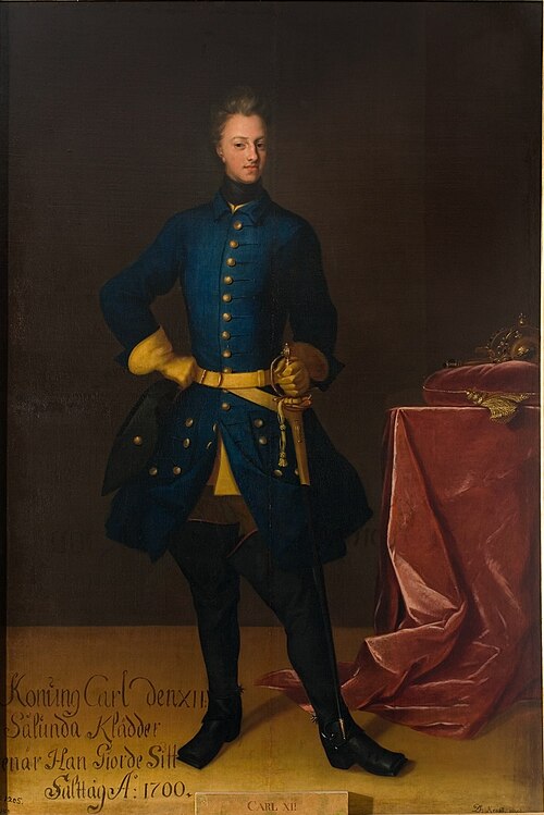 Karl XII, 1682-1718, kung av Sverige, pfalzgreve av Zweibrücken, , David von Krafft
