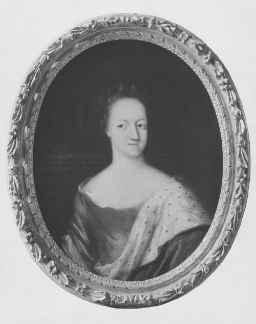 Fredrika Amalia, 1649-1704, prinsessa av Danmark, hertiginna av Holstein-Gottorp, , David von Krafft